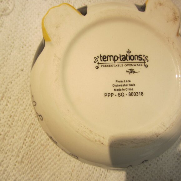CERAMIC OWL NESTING MEASURING BOWLS BY TEMP-TATIONS - Picture 8 of 8